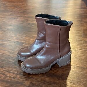 SHEIN Chunky Heel Boots